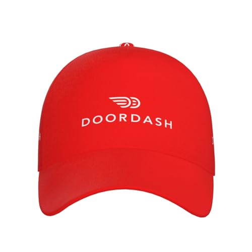 Doordash Hat Curved Brim Baseball Cap Adjustable Snapback Cap for Men and Women Black
Doordash Hat Curved Brim Baseball