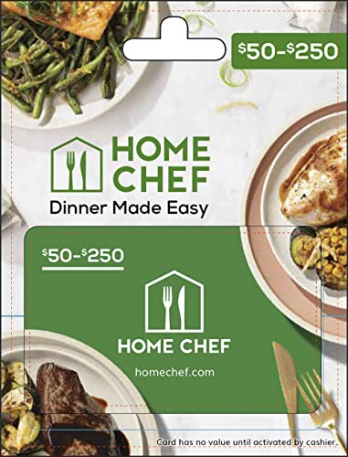 Home Chef $50 Gift Card for Foodie Cooking Enthusiasts for Easy Weeknight Meals